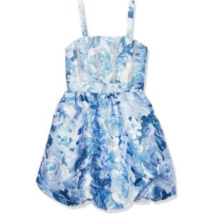 image:imageSpeechless Girls Sleeveless Mikado Bubble Skirt Party DressBlueIvory
