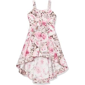 image:imageSpeechless Girls Sleeveless Mikado High Low Maxi Party DressBlush Floral