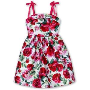 image:imageSpeechless Girls Sleeveless Mikado Party DressIvoryFloral