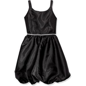 image:imageSpeechless Girls Sleeveless Taffeta Bubble Party DressBlack