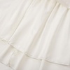 image:imageUhnice Girls Satin Flower Girl Dress with Detachable Bow Sleeveless Ankle Length Party Gown for Wedding BirthdayWhite